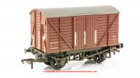 37-902B Bachmann GWR 12T Shock Van Planked Ends BR Bauxite